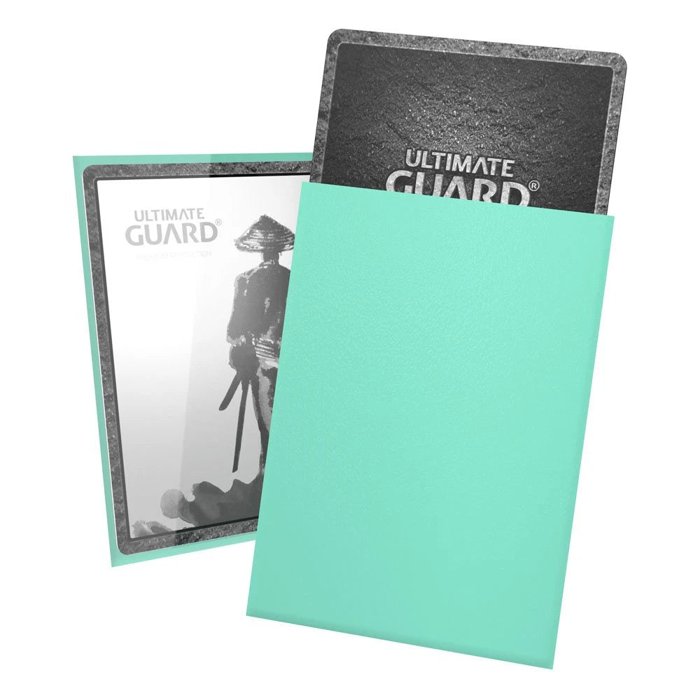 Ultimate Guard Katana Fundas Tamaño japonés Turquesa – 60 unidades