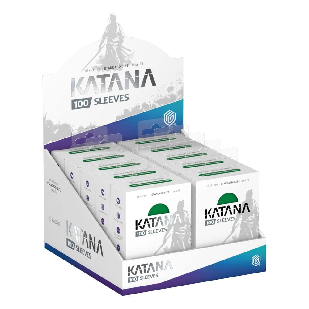 Ultimate Guard Katana Fundas Jade Garden – 100 unidades